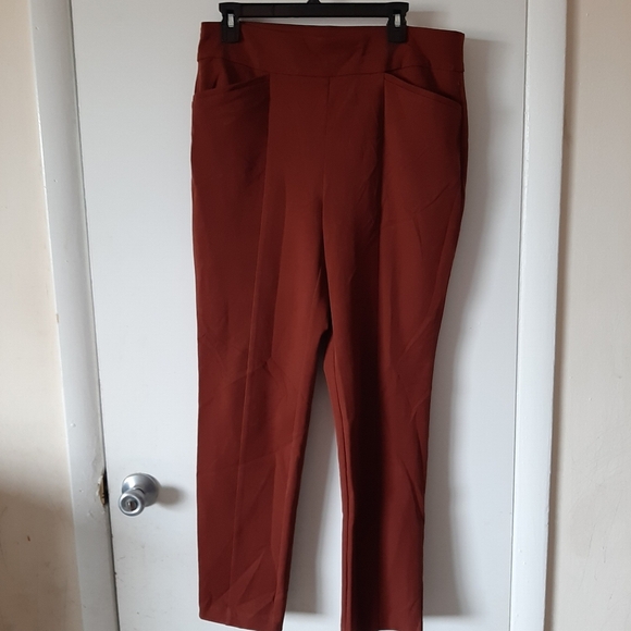 2 chicos so slimming pants, burn orange - Picture 2 of 12